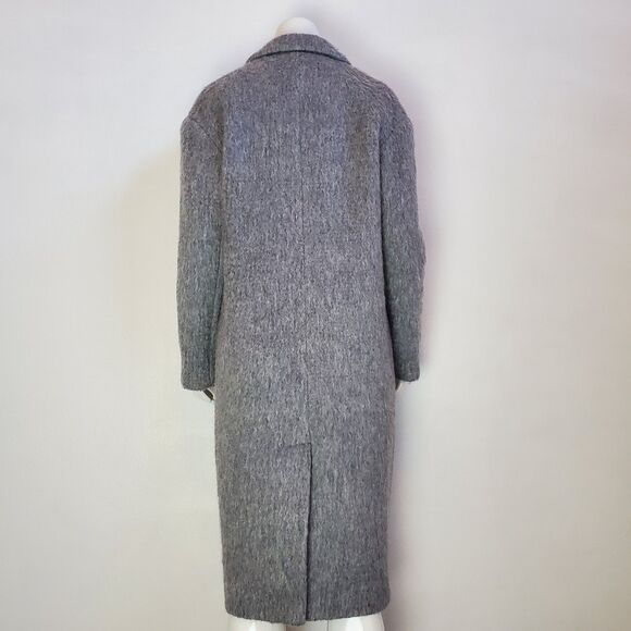 Express Gray Wool Coat - Picture 5 of 9
